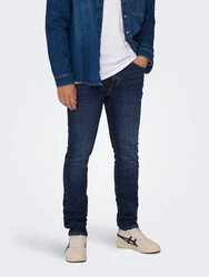 ONLY & SONS Skinny-fit Jeans ONSLoom (1-tlg) Dunkelblau/Blau/Hellblau