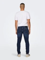 ONLY & SONS Skinny-fit Jeans ONSLoom (1-tlg) Dunkelblau/Blau/Hellblau