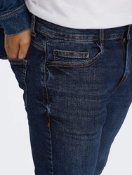 ONLY & SONS Skinny-fit Jeans ONSLoom (1-tlg) Dunkelblau/Blau/Hellblau