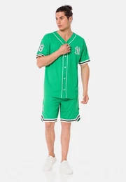 T-Shirt mit lssigen Prints