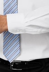 Vincenzo Boretti Businesshemd gerader Schnitt Weiß/Creme/Blau/Hellblau