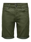 ONLY & SONS Chinoshorts Ply (1-tlg) Dunkelgrün/Khaki/Grün