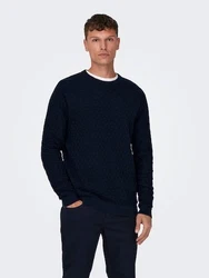 ONLY & SONS Rundhalspullover Kalle 