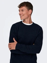 ONLY & SONS Rundhalspullover Kalle 