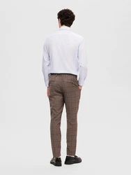 SELECTED HOMME Langarmhemd SLHREGDUKE-NON IRON SHIRT LS Hellblau/Blau