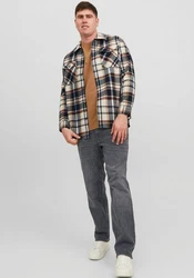 Jack & Jones Plus Jeans JJIMike JJOriginal Dunkelgrau/Hellgrau/Grau/Dunkelblau/Blau