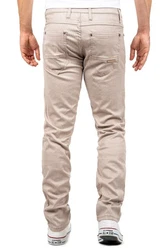 Cipo & Baxx Stoffhose Elegante Hose BA-CD841 Beige