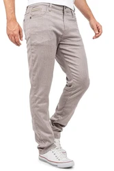 Cipo & Baxx Stoffhose Elegante Hose BA-CD841 Weiß/Grau/Khaki/Beige