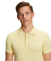 FALKE Poloshirt aus Bio-Baumwolle Gelb/Khaki/Grün