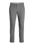 JACK & JONES Chinohose 'JJMarco' JPSTMarco JJFury Hellgrau/Grau/Dunkelgrau