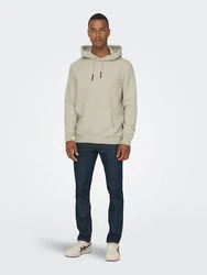 ONLY & SONS Sweatshirt ONSCERES HOODIE SWEAT Khaki/Hellgrün/Beige/Grün/Grau/Braun