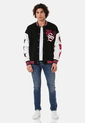 RedBridge Collegejacke Kontrastfarben