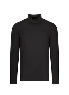 Trigema Longsleeve Shirt mit Stehkragen