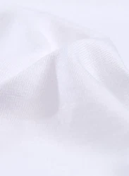 Trigema Longsleeve Shirt mit Stehkragen weiß