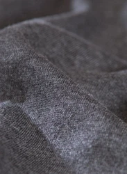 Trigema Rollkragenshirt grau/anthrazit/melange
