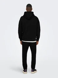Only & Sons Sweatshirt 'Dan' Schwarz