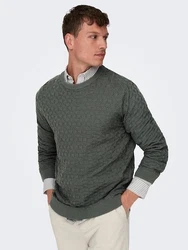 ONLY & SONS Rundhalspullover Kalle 