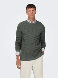 ONLY & SONS Rundhalspullover Kalle 
