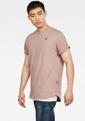 G-STAR Kurzarmshirt Lash Khaki/Rosa/Lila/Beige/Braun