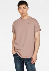 G-STAR Kurzarmshirt Lash Khaki/Rosa/Lila/Beige/Braun