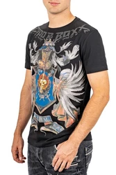 Cipo & Baxx Print-Shirt Cooles Kurzarm T-Shirt BA-CT743 BA-CT743