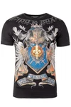 Cipo & Baxx Print-Shirt Cooles Kurzarm T-Shirt BA-CT743 BA-CT743