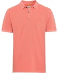camel active Herren Piqué Poloshirt Rot/Orange/Rosa