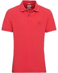 camel active Herren Piqué Poloshirt Rot/Dunkelrot