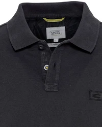 camel active Herren Piqué Poloshirt Dunkelgrau/Hellgrau/Grau/Schwarz/Dunkelblau
