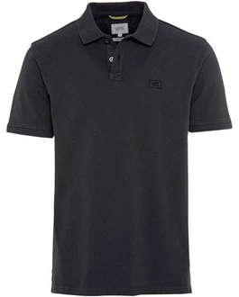 camel active Herren Piqué Poloshirt Dunkelgrau/Hellgrau/Grau/Schwarz/Dunkelblau