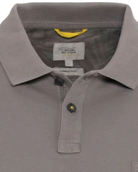 camel active Herren Piqué Poloshirt Grau/Braun/Hellgrau/Beige/Khaki
