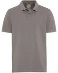 camel active Herren Piqué Poloshirt Grau/Braun/Hellgrau/Beige/Khaki