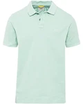 camel active Herren Piqué Poloshirt Hellgrün/Grün