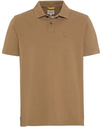 camel active Herren Piqué Poloshirt Braun/Khaki/Beige