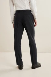 Next Anzughose im Slim Fit Schwarz/Dunkelgrau