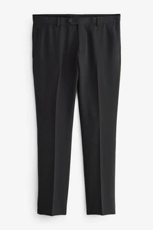 Next Anzughose im Slim Fit Schwarz/Dunkelgrau