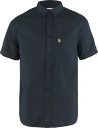 Fjällräven vik Travel Shirt Dunkelblau/Hellblau/Blau