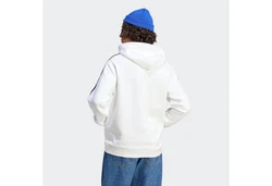 adidas Sportswear Kapuzensweatshirt ESSENTIALS 3STREIFEN HOODIE Weiß/Creme
