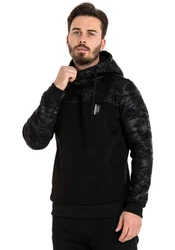 Cipo & Baxx Kapuzensweatshirt Schwarz