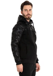 Cipo & Baxx Kapuzensweatshirt Schwarz