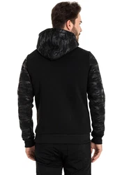 Cipo & Baxx Kapuzensweatshirt Schwarz