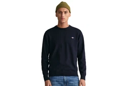 Gant Pullover CLASSIC COTTON C-NECK blau