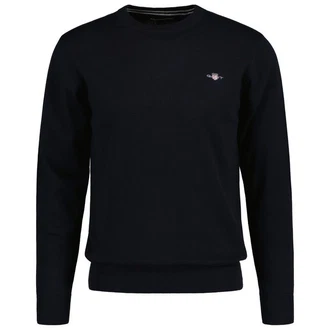 Gant Pullover CLASSIC COTTON C-NECK blau