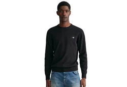 Gant Pullover CLASSIC COTTON C-NECK schwarz