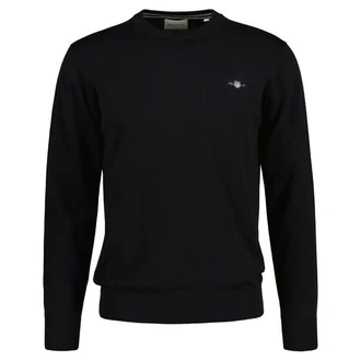 Gant Pullover CLASSIC COTTON C-NECK schwarz Gant Pullover CLASSIC COTTON C-NECK schwarz