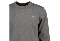 Gant Pullover CLASSIC COTTON C-NECK graumeliert
