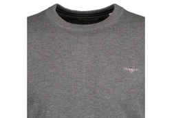 Gant Pullover CLASSIC COTTON C-NECK graumeliert