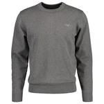 Gant Pullover CLASSIC COTTON C-NECK graumeliert