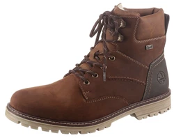 Rieker Schnürstiefel mit Rieker-TEX Ausstattung braun