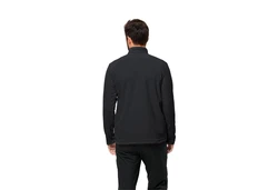 Jack Wolfskin Fleecepullover TAUNUS HZ Schwarz/Dunkelgrau
